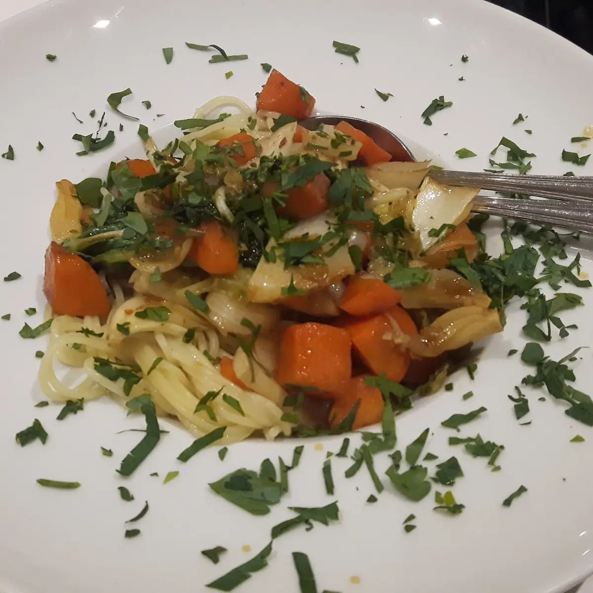Gemüse Spaghetti
