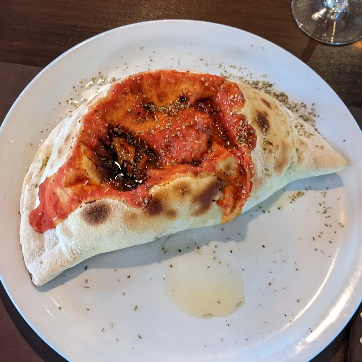 Calzone, Ristorante Vicino