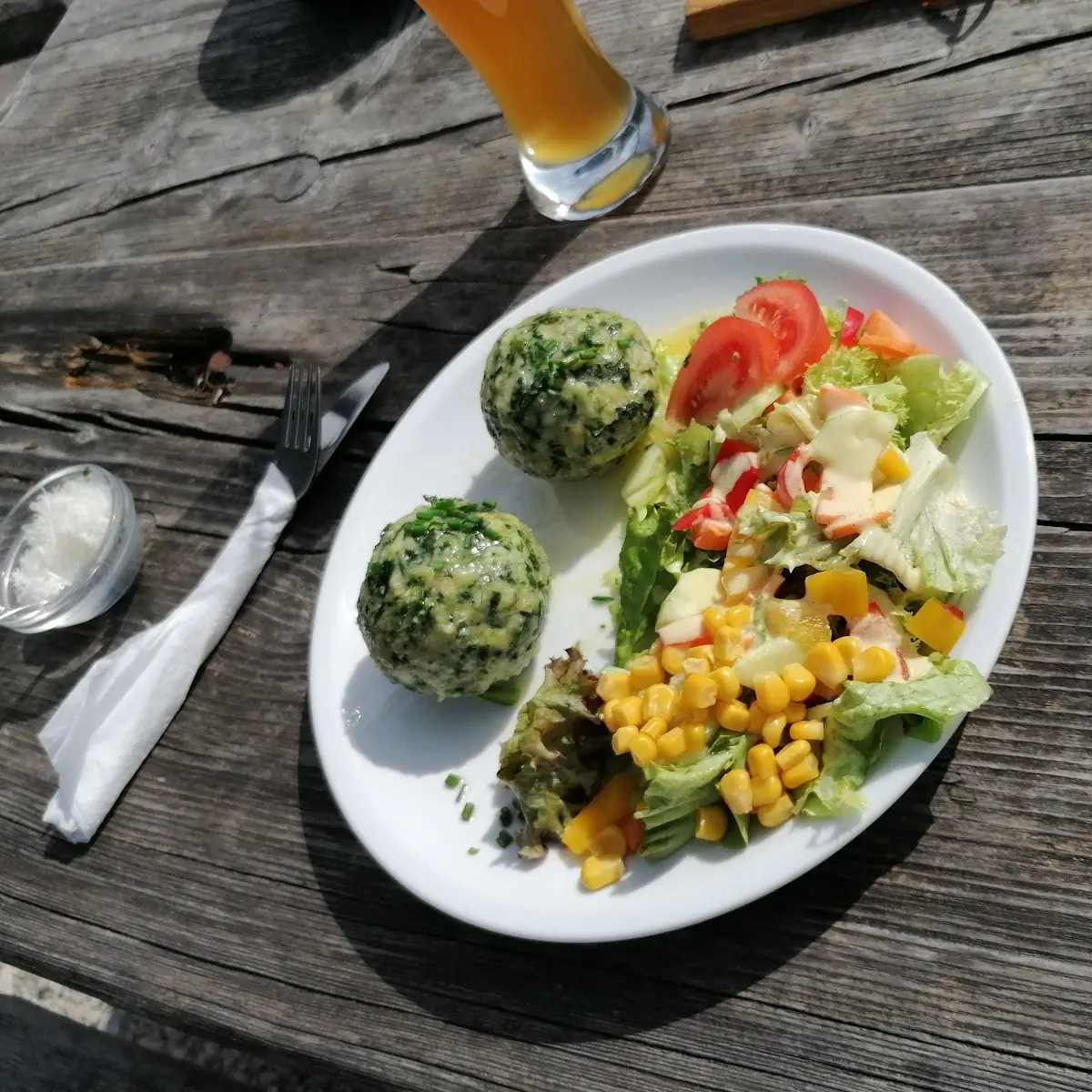 Spinatknödel