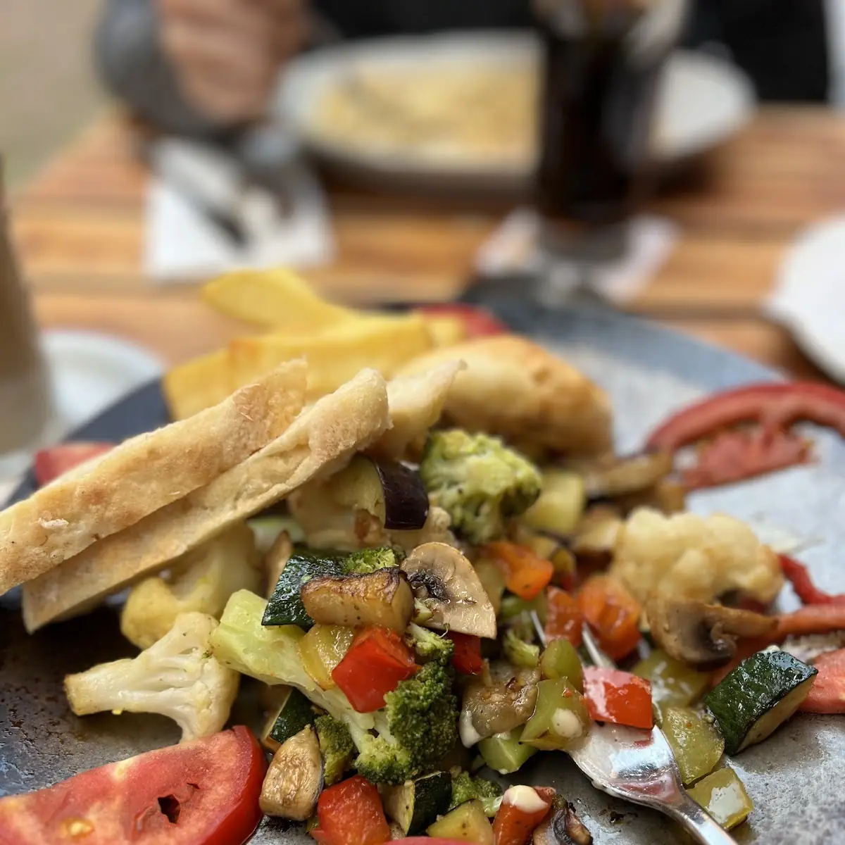 Gemüsepfanne, Café & Bistro Anvers / Aachen