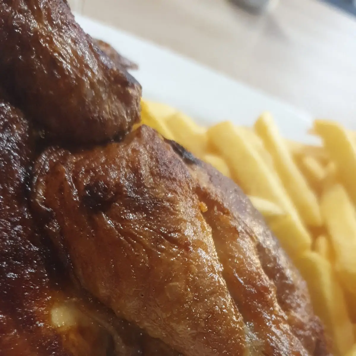 Halbes Hähnchen