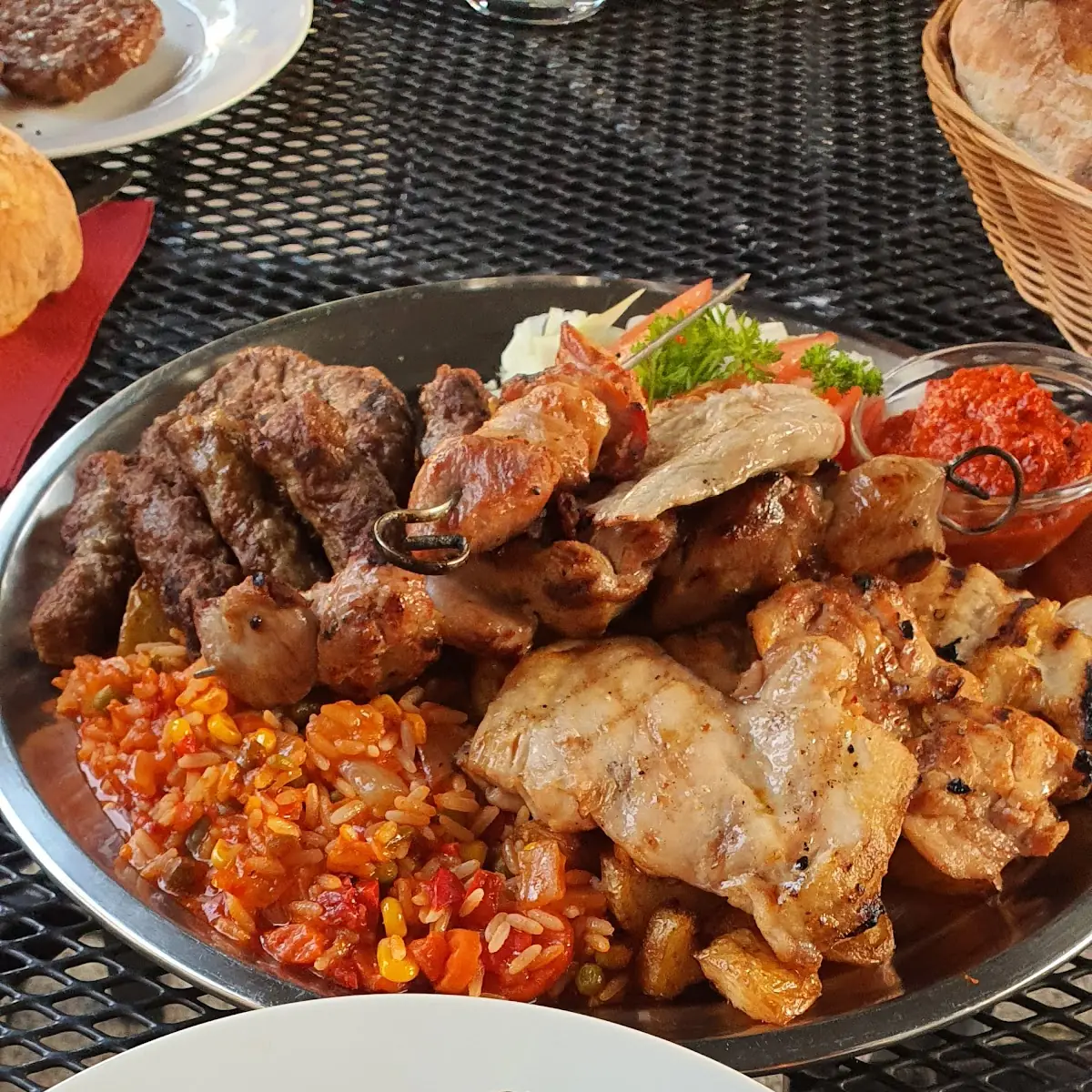 Mischen Fleisch