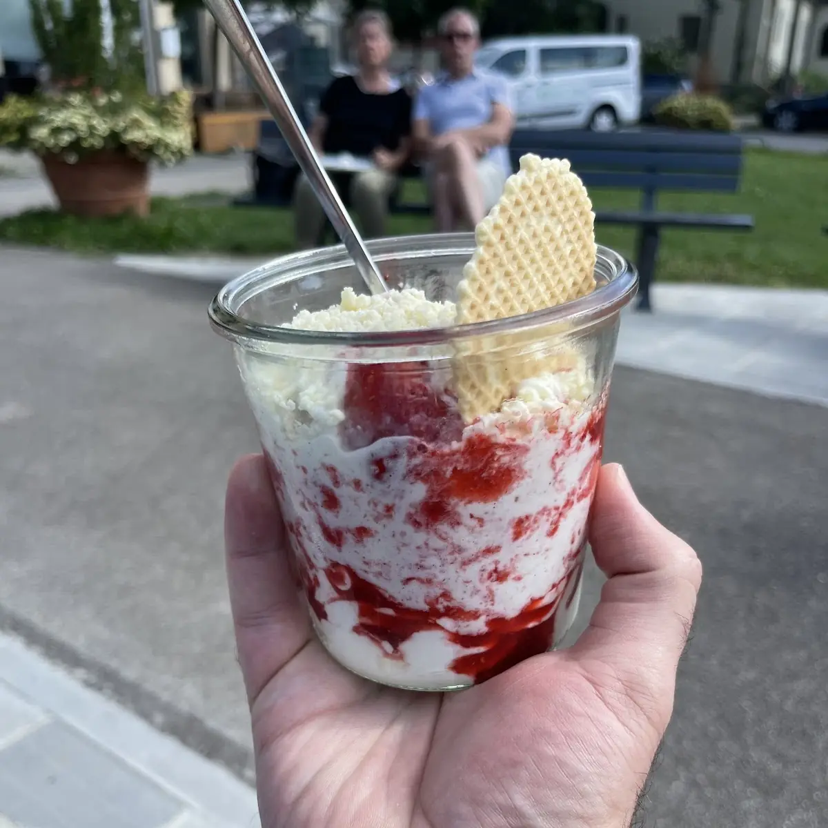 Spaghetti Eis