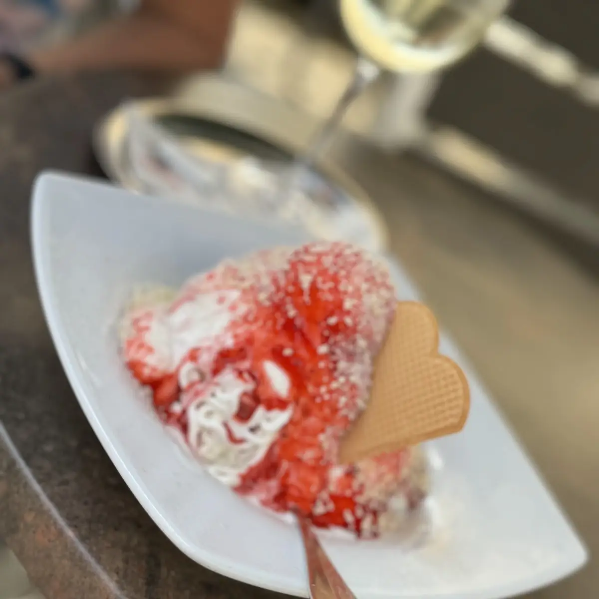 Spaghetti Eis