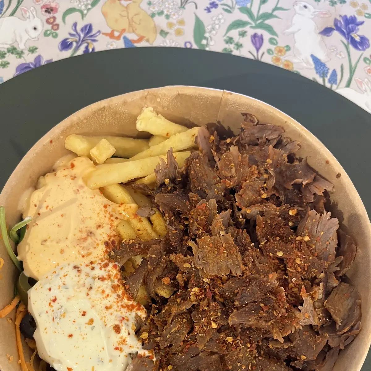 Beef-döner Menü