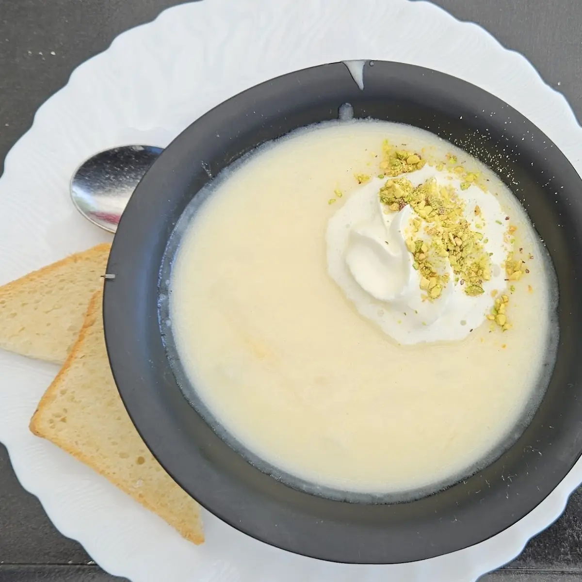 Spargelcremesuppe