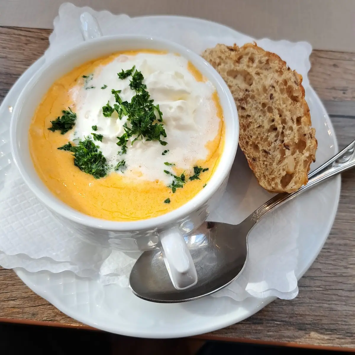 Krabbensuppe