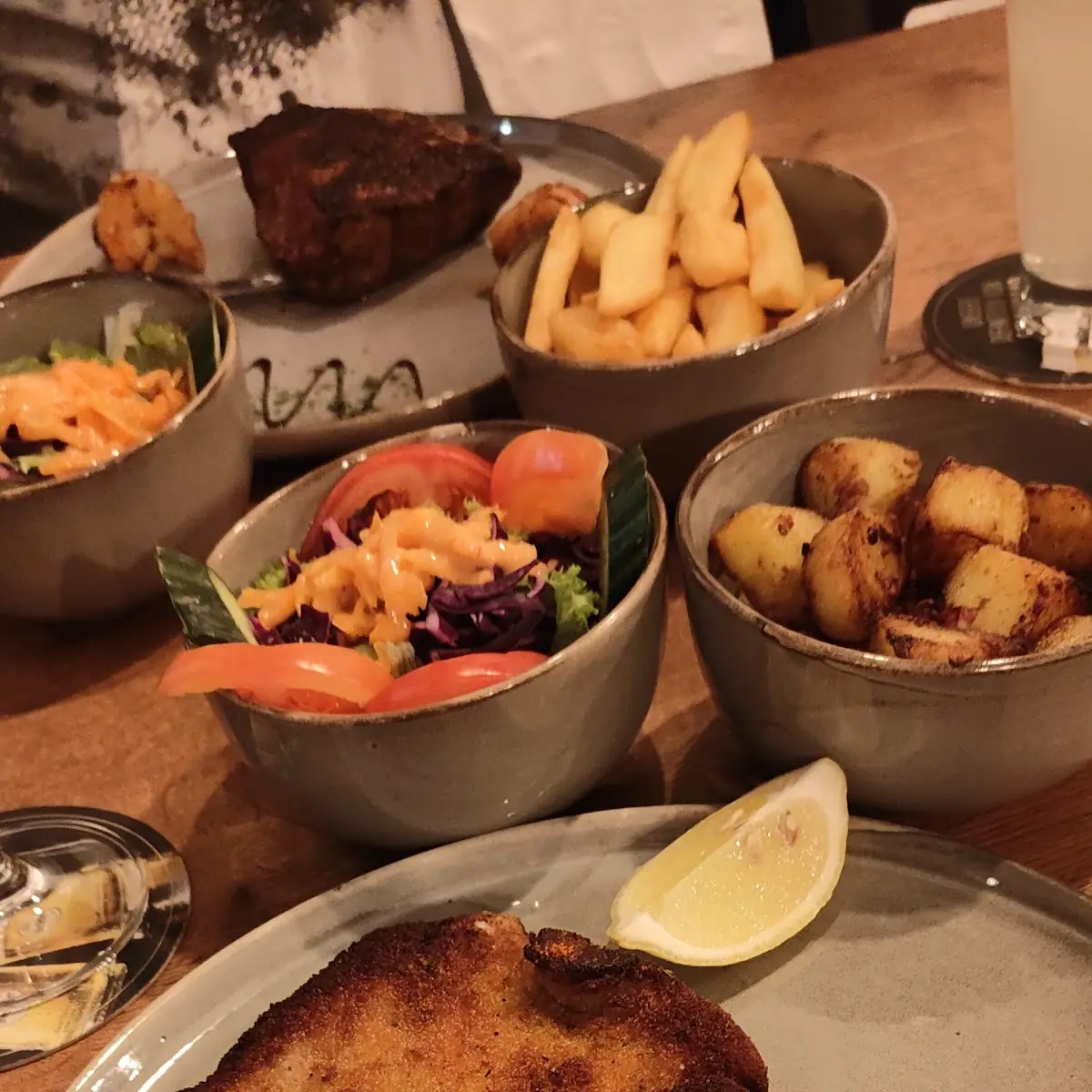 Schnitzel Mit Gemüse
