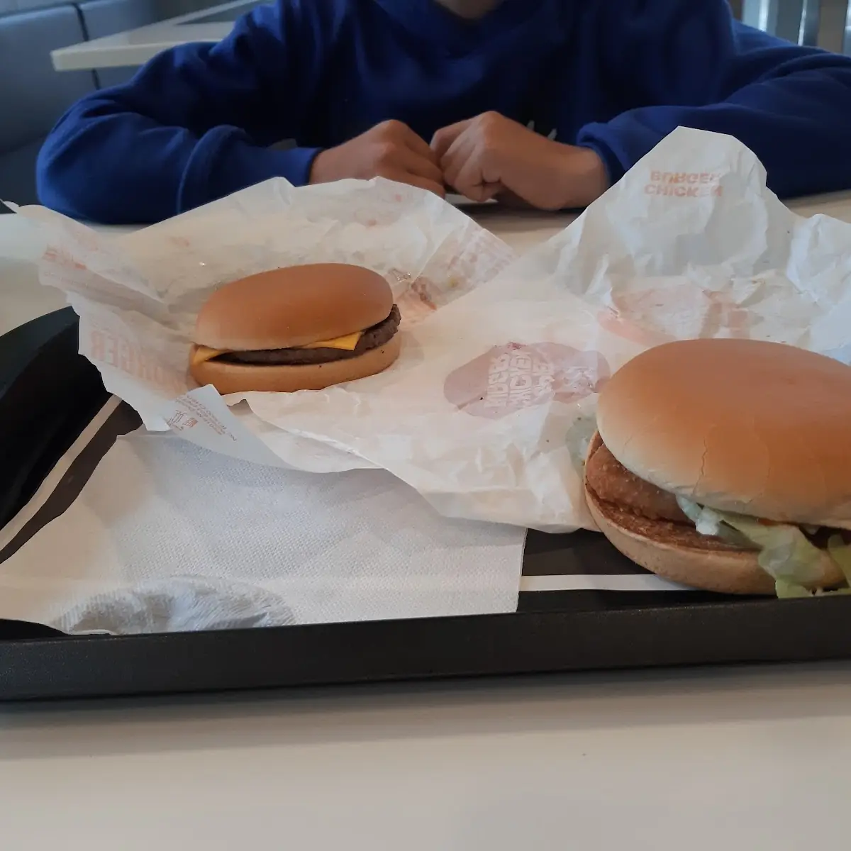 Chicken Burger Cheeseburger