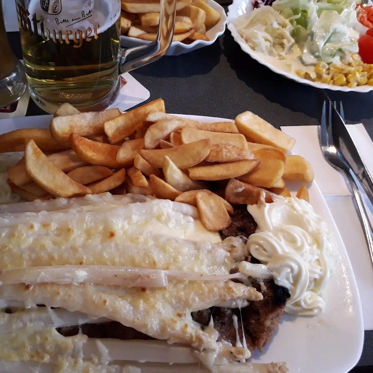Spargelschnitzel
