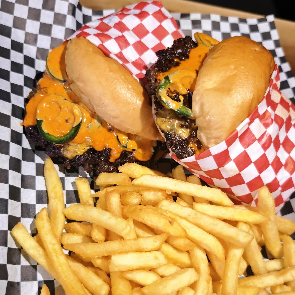 Pulled Pork, Beef I.G Burgers
