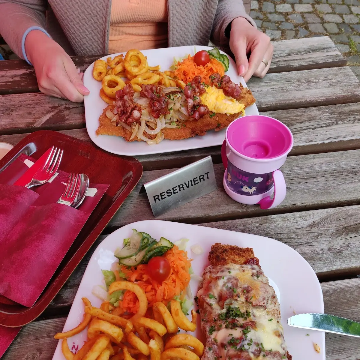 Baconschnitzel