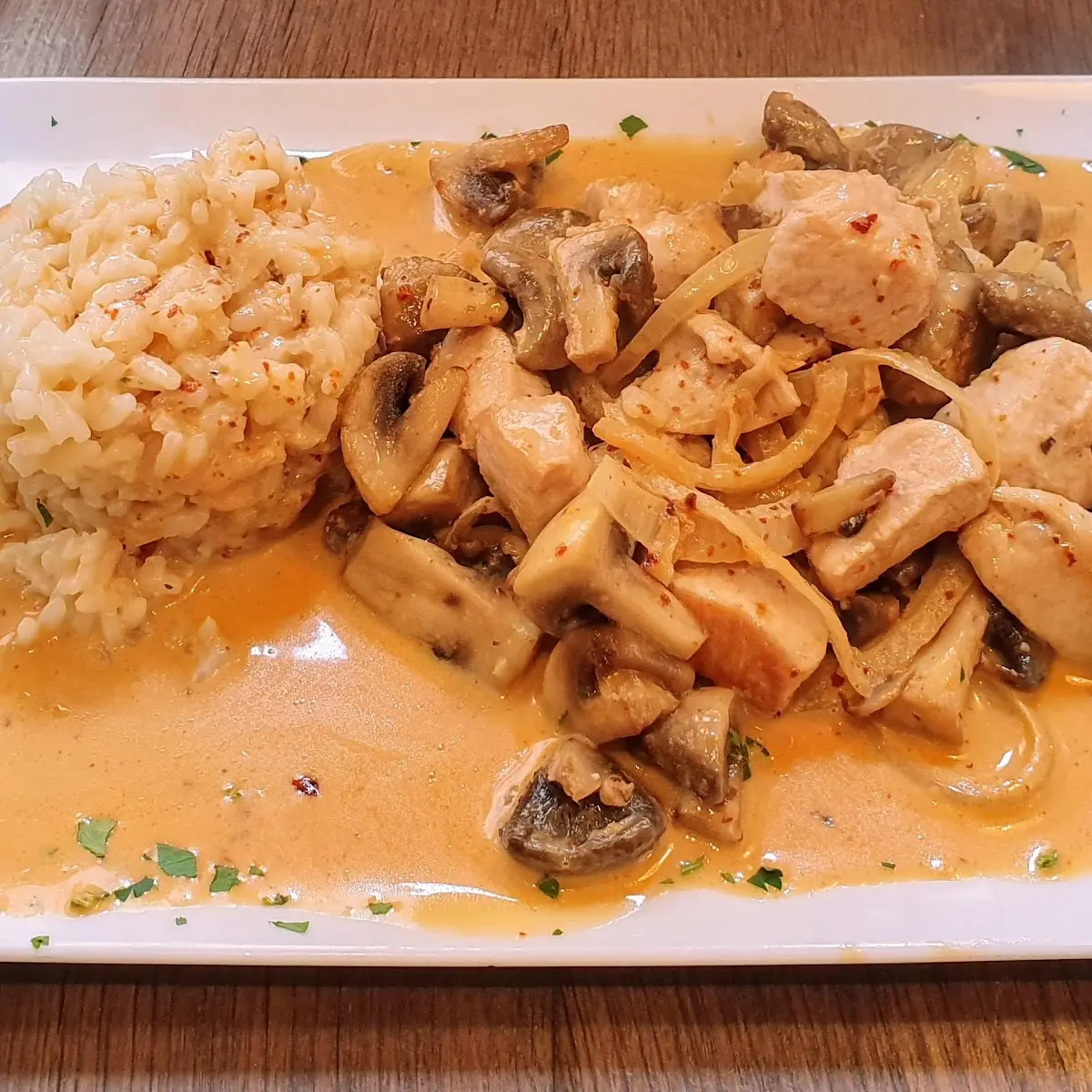Hähnchen Risotto