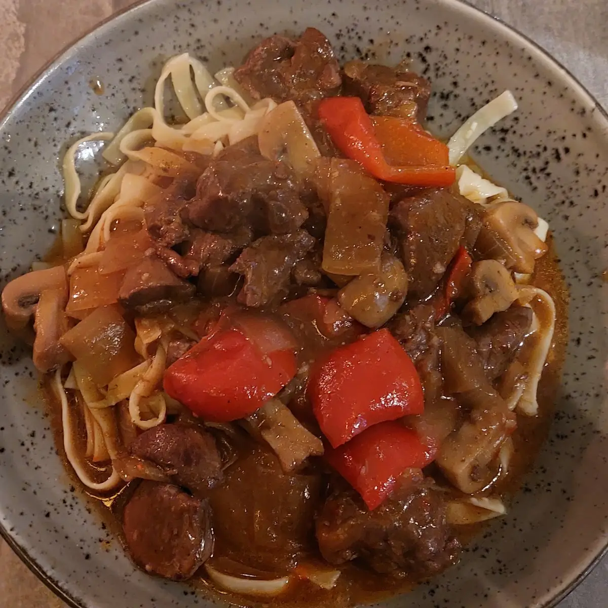 Wildschweinragout