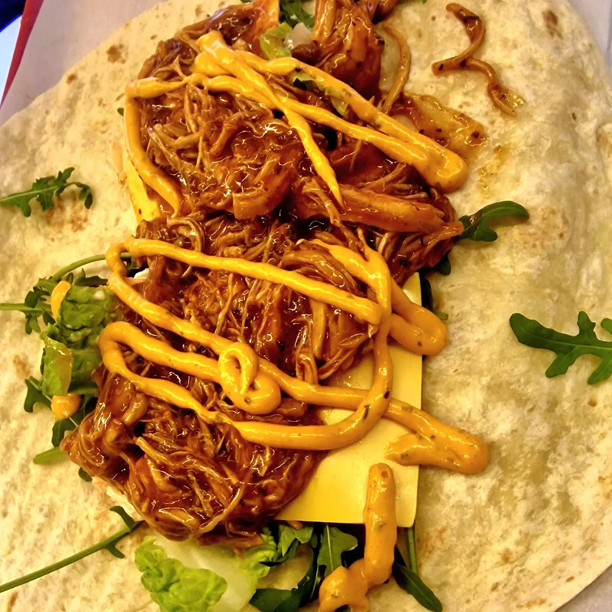 Pulled Chicken Wrap