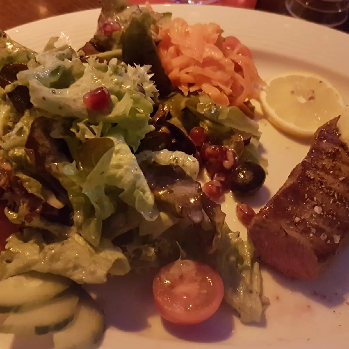 Steak Mit Salat
