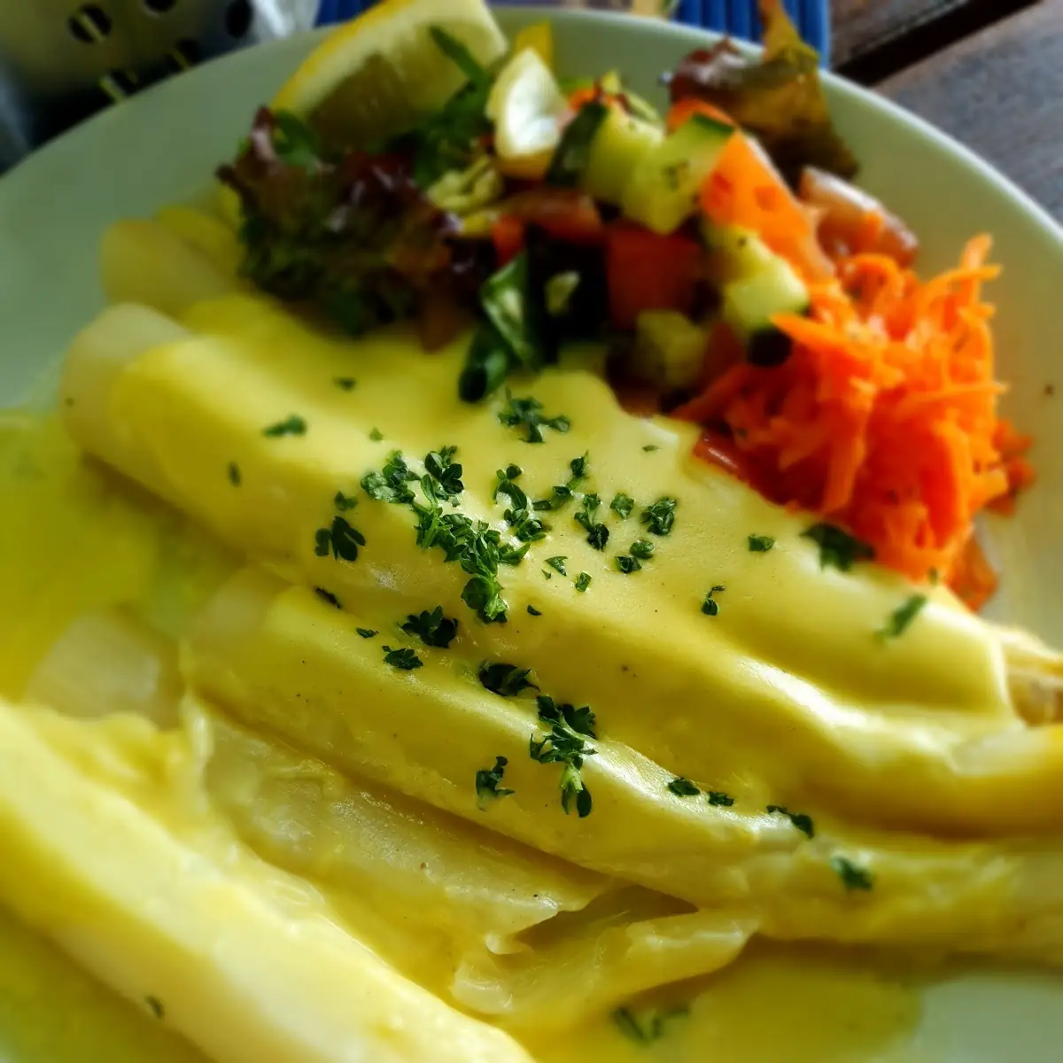 Portion Spargel