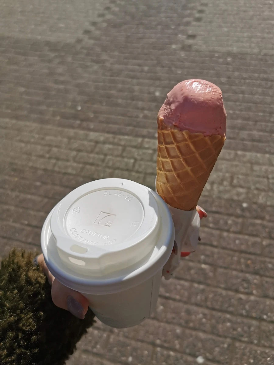 Erdbeereis