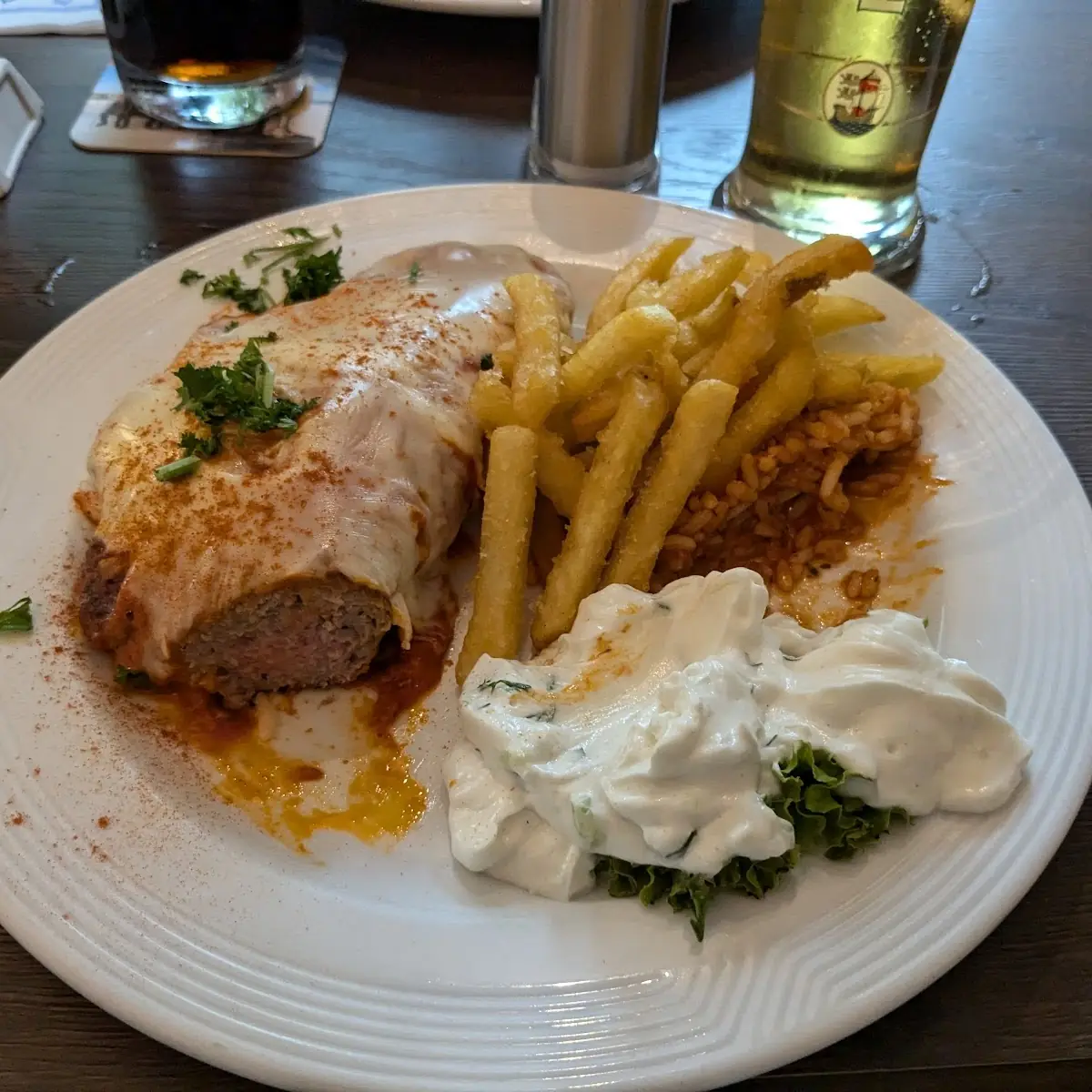Bifteki Überbacken
