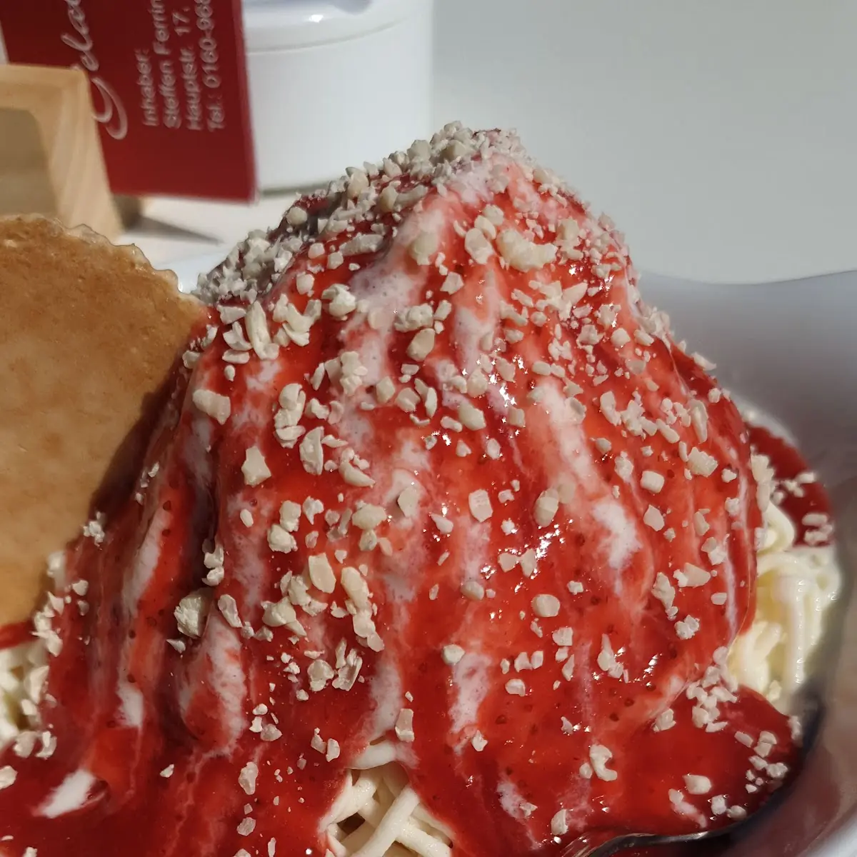 Spaghetti Eis