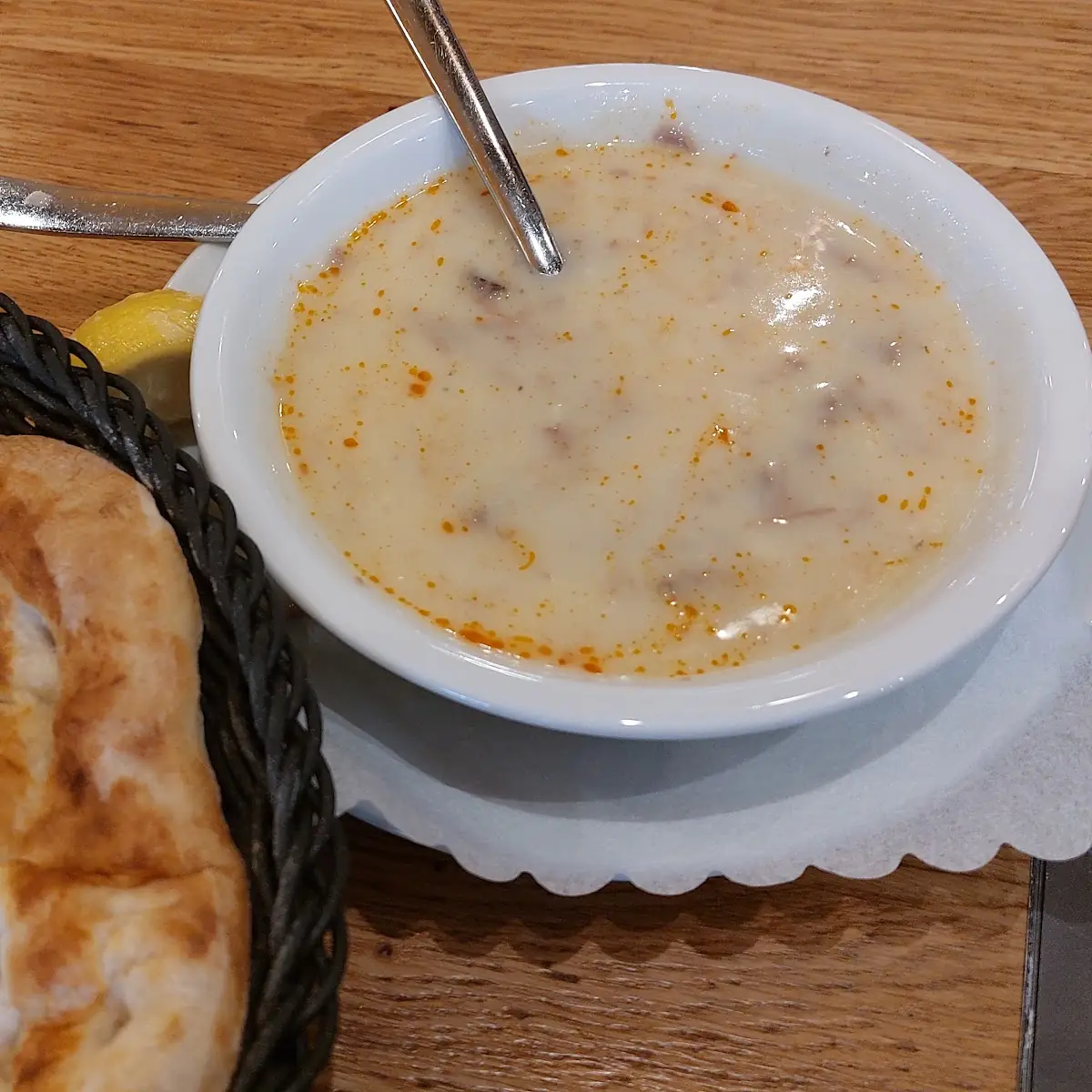 Fleischsuppe