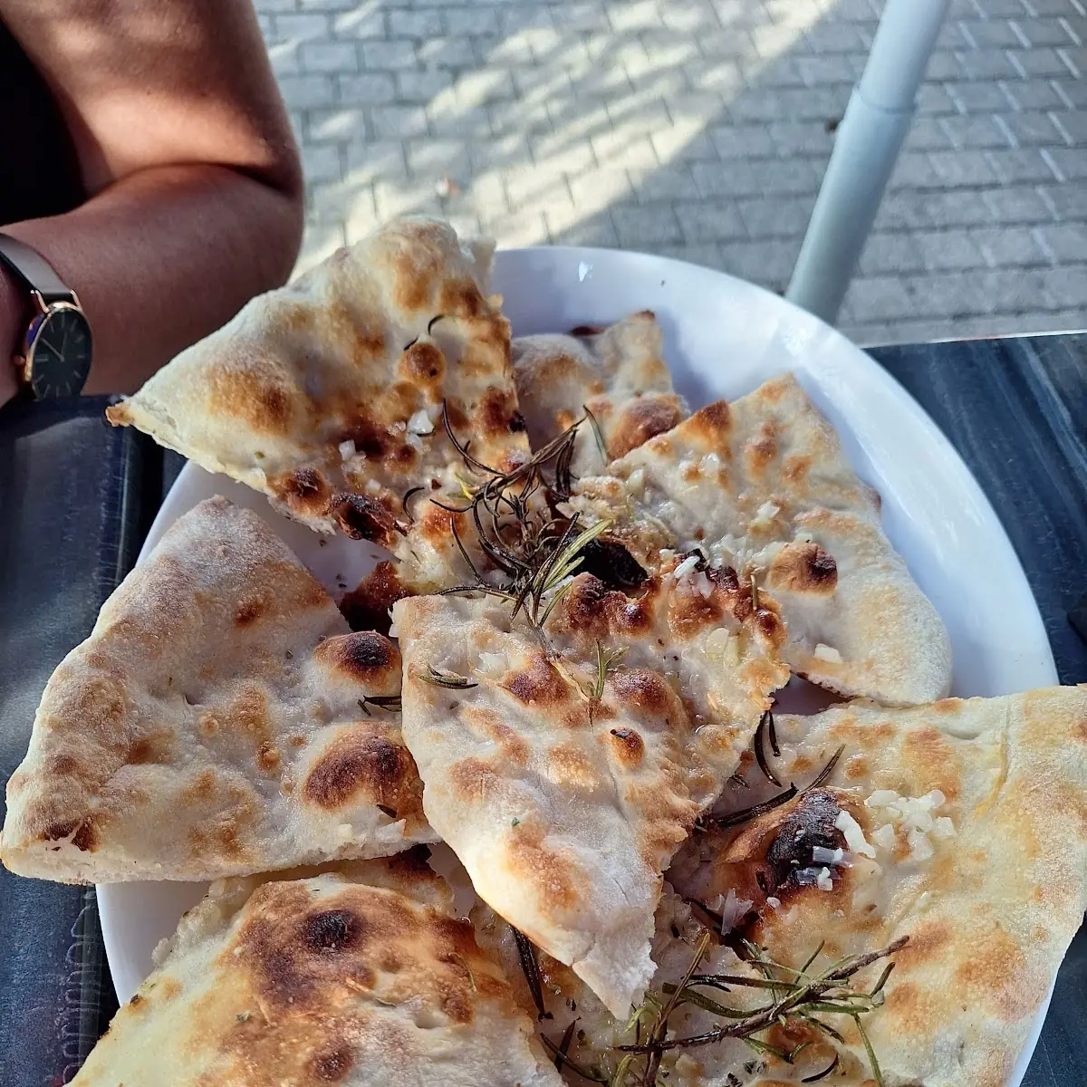 Leeecker Pizzabrot Weiß