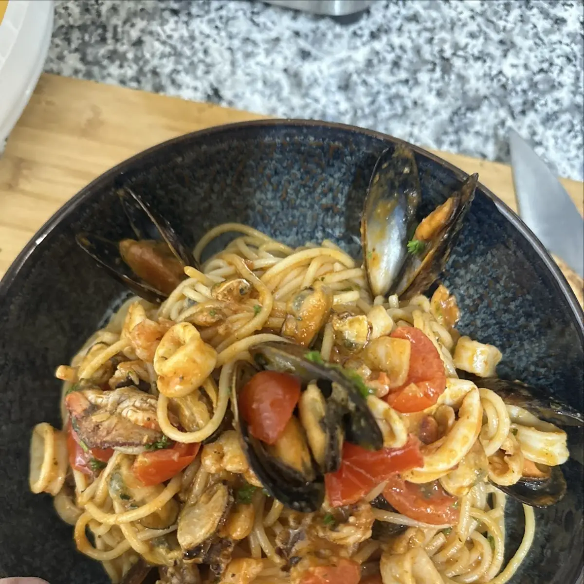 Spaghetti Alla Pescatora