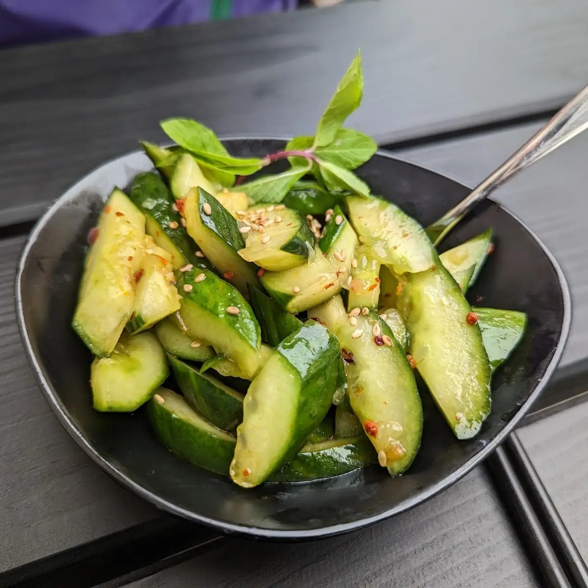 Smashed Cucumber