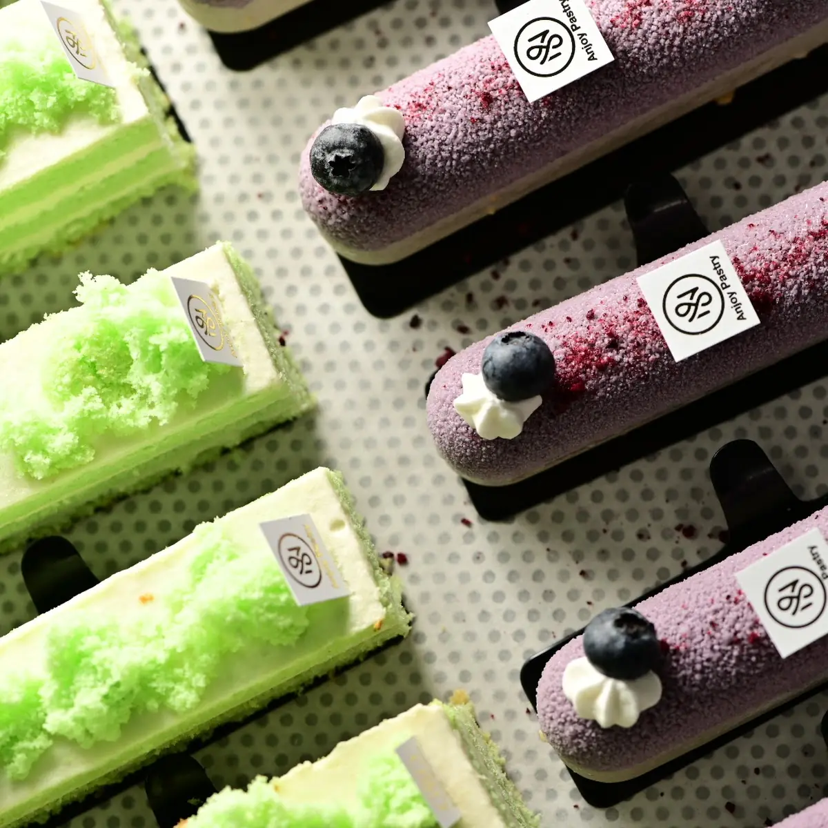 Pistazien Eclair