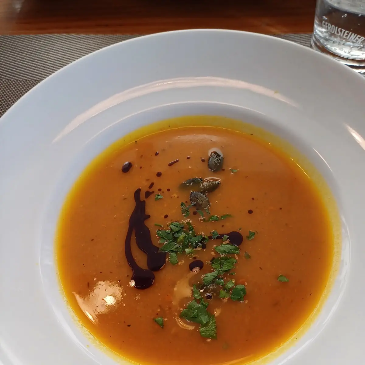 Kürbiscremesuppe