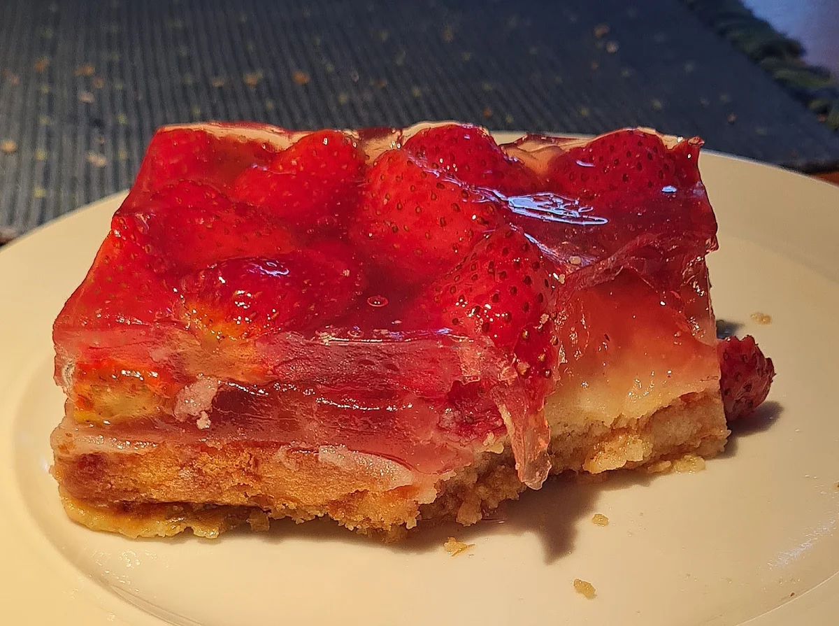 Erdbeerschnitte