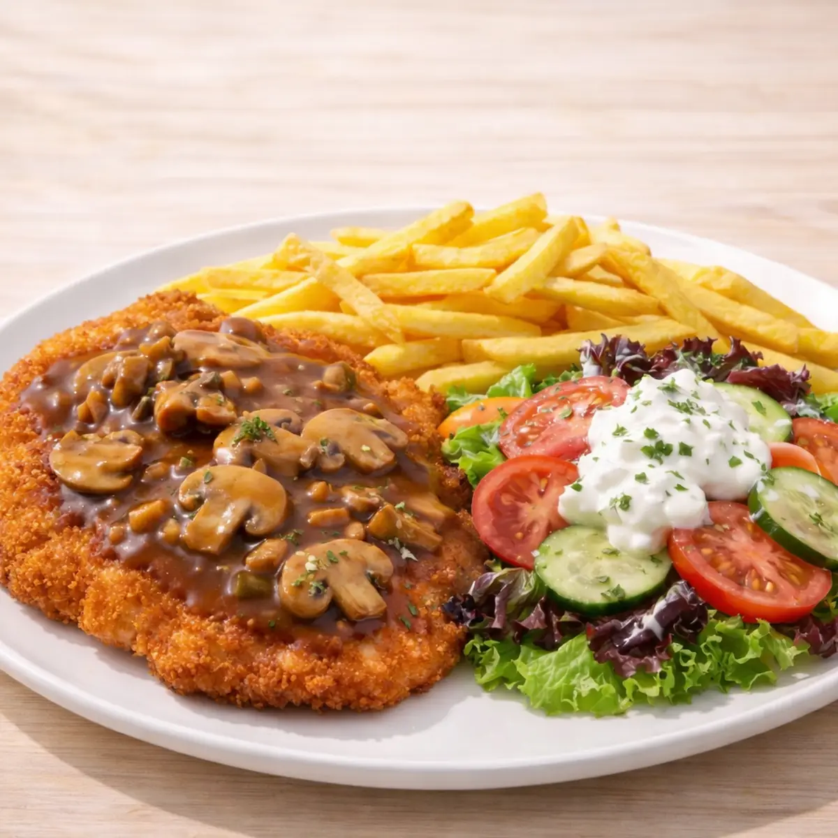 Jägerschnitzel