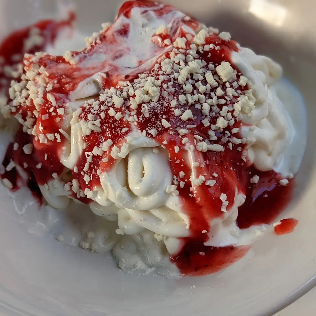 Spaghetti Eis