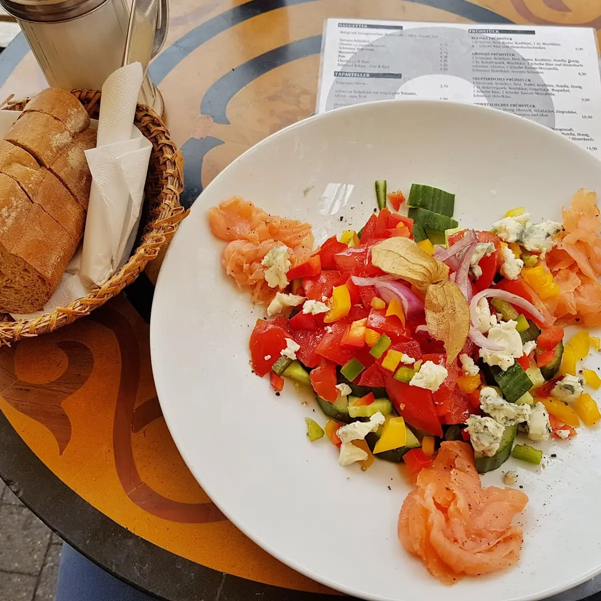 Lachs Zitrone