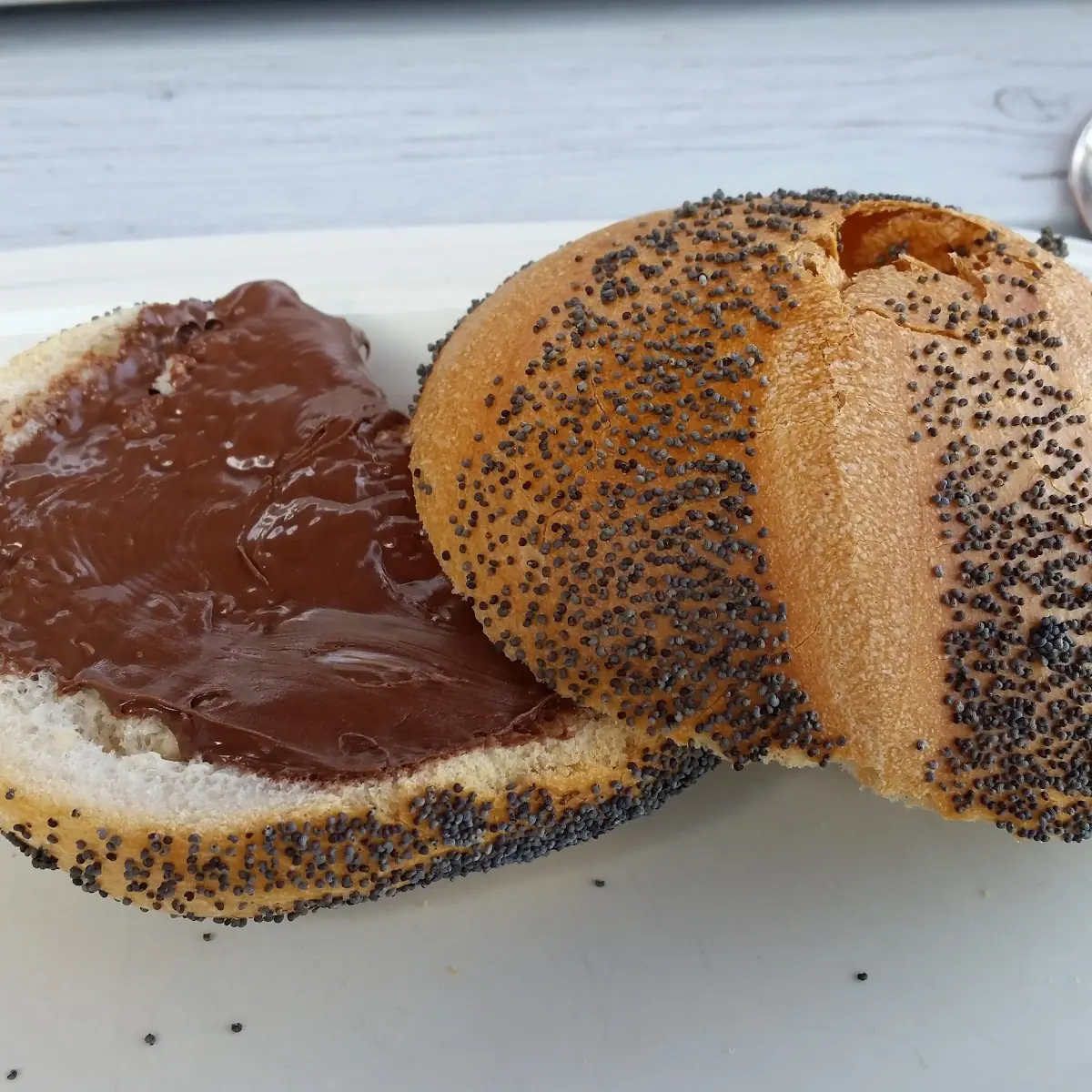 Mohnbrötchen Mit Nutella