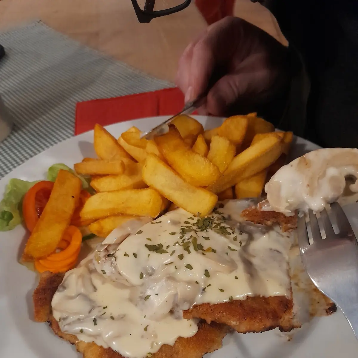 Jägerschnitzel