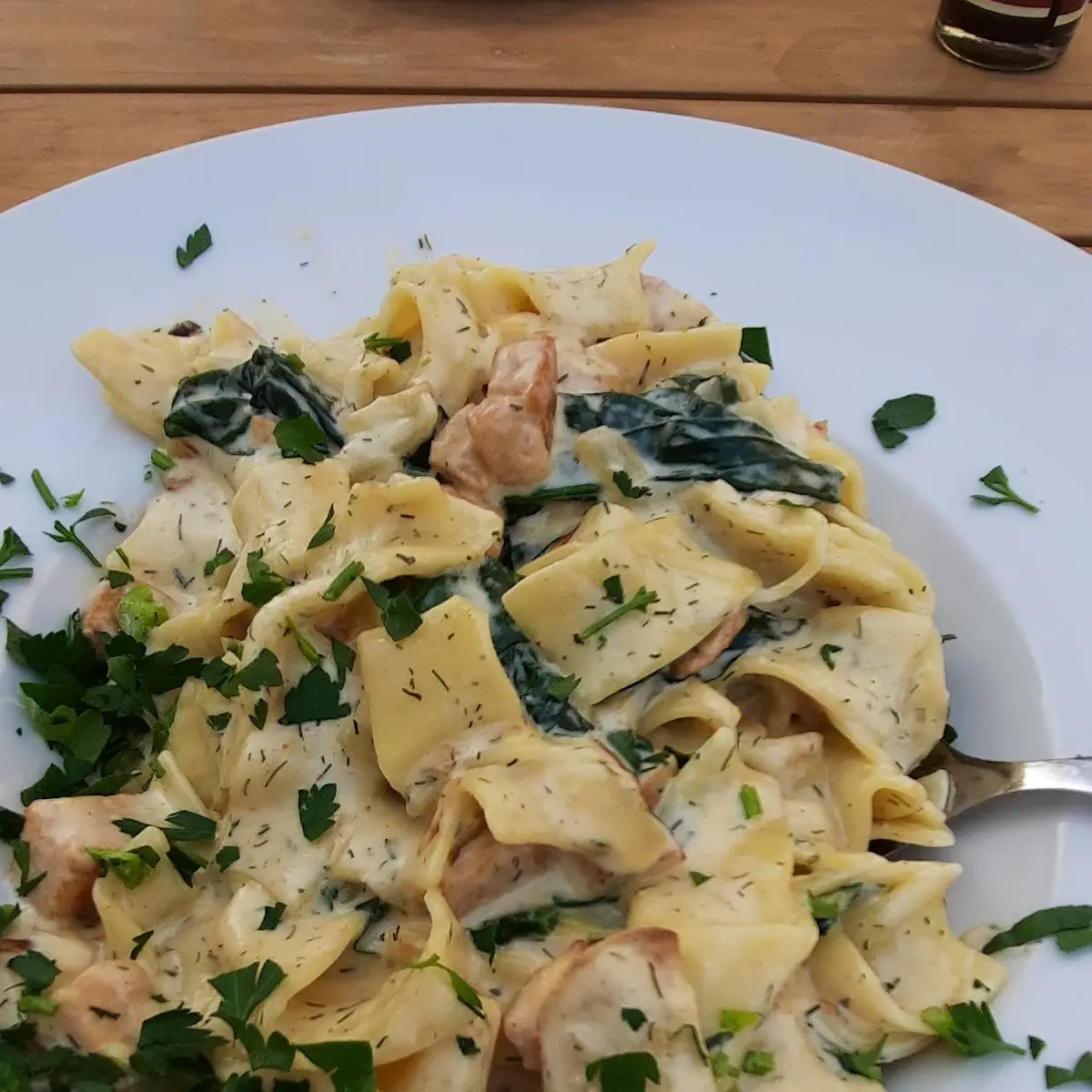 Lachs Mit Blattspinat