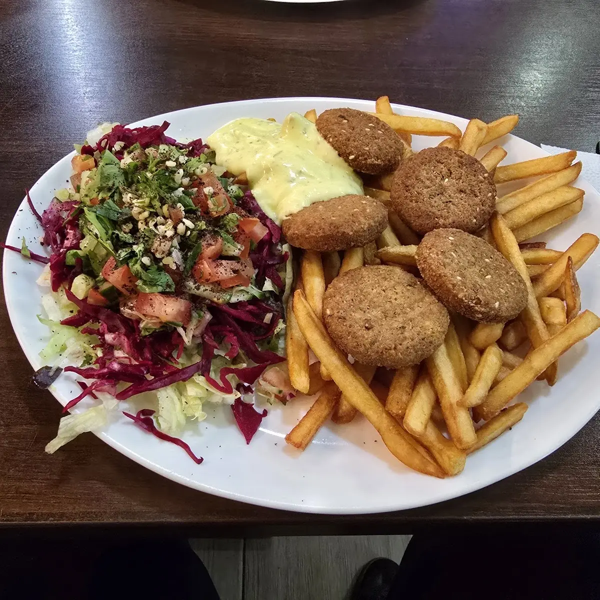 Falafel-teller