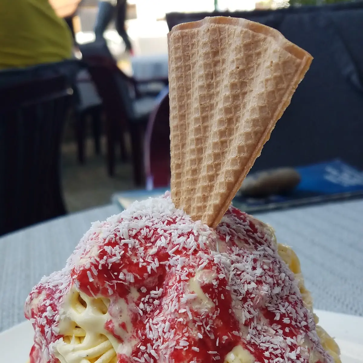 Spaghetti Eis