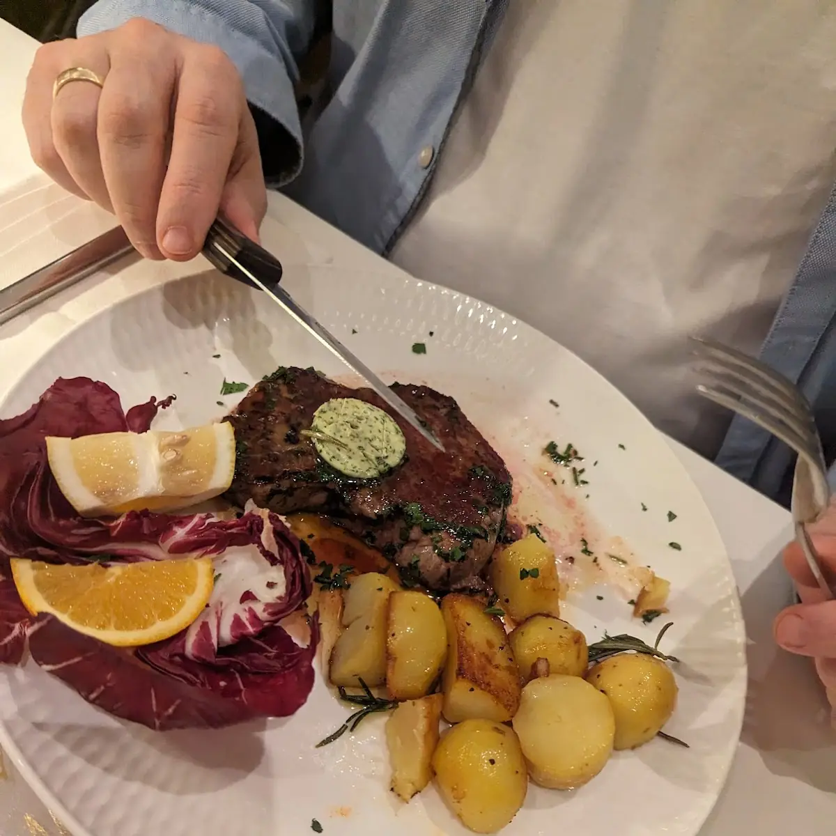 Rumpsteak, Villa Positano