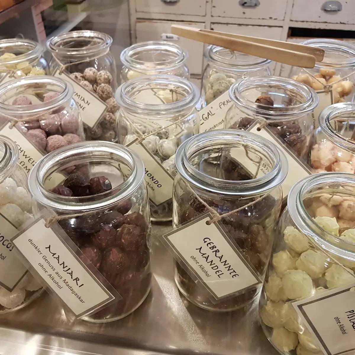Assorted Chocolate Display