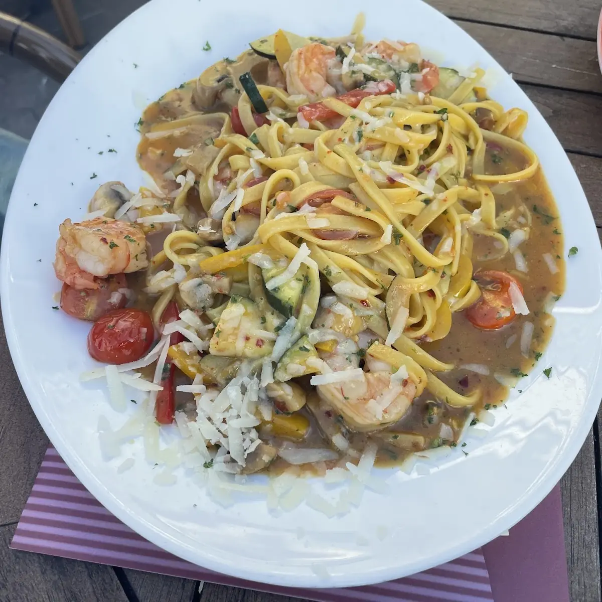 Nudeln Mit Garnelen
