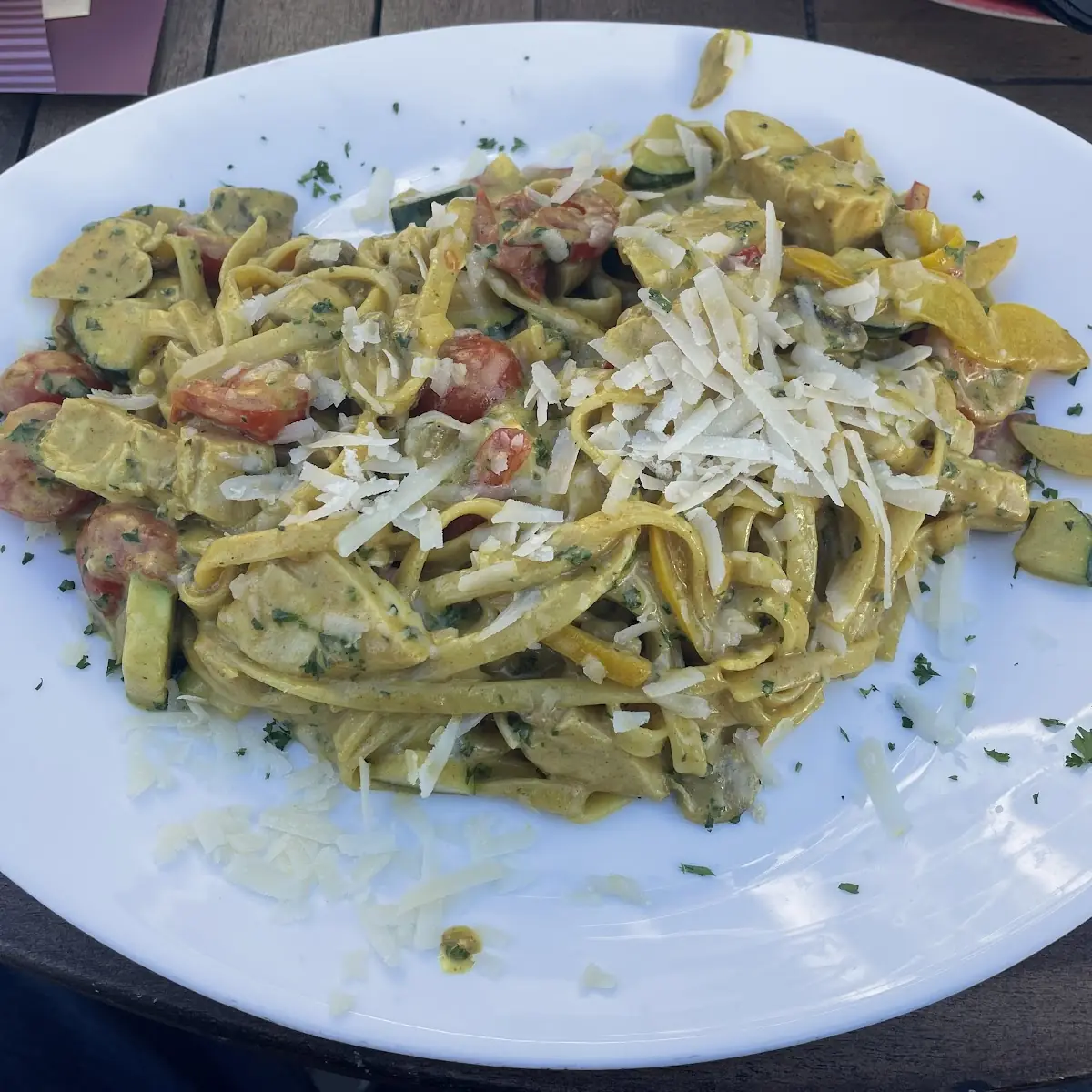 Nudeln Mit Hähnchen