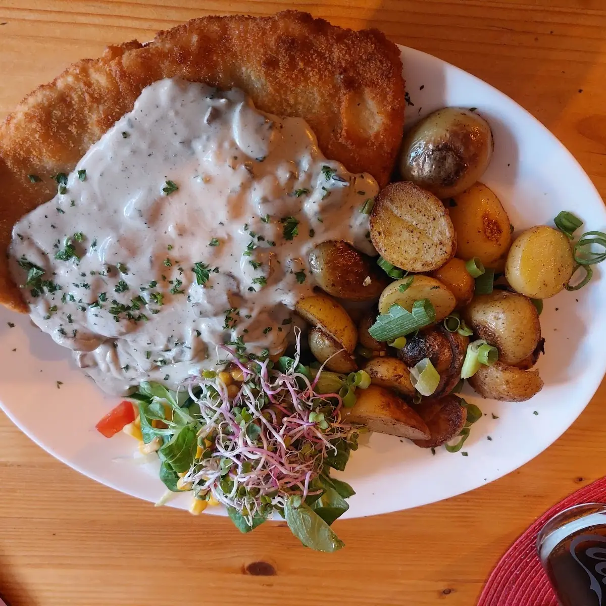 Schnitzel Mit Champions