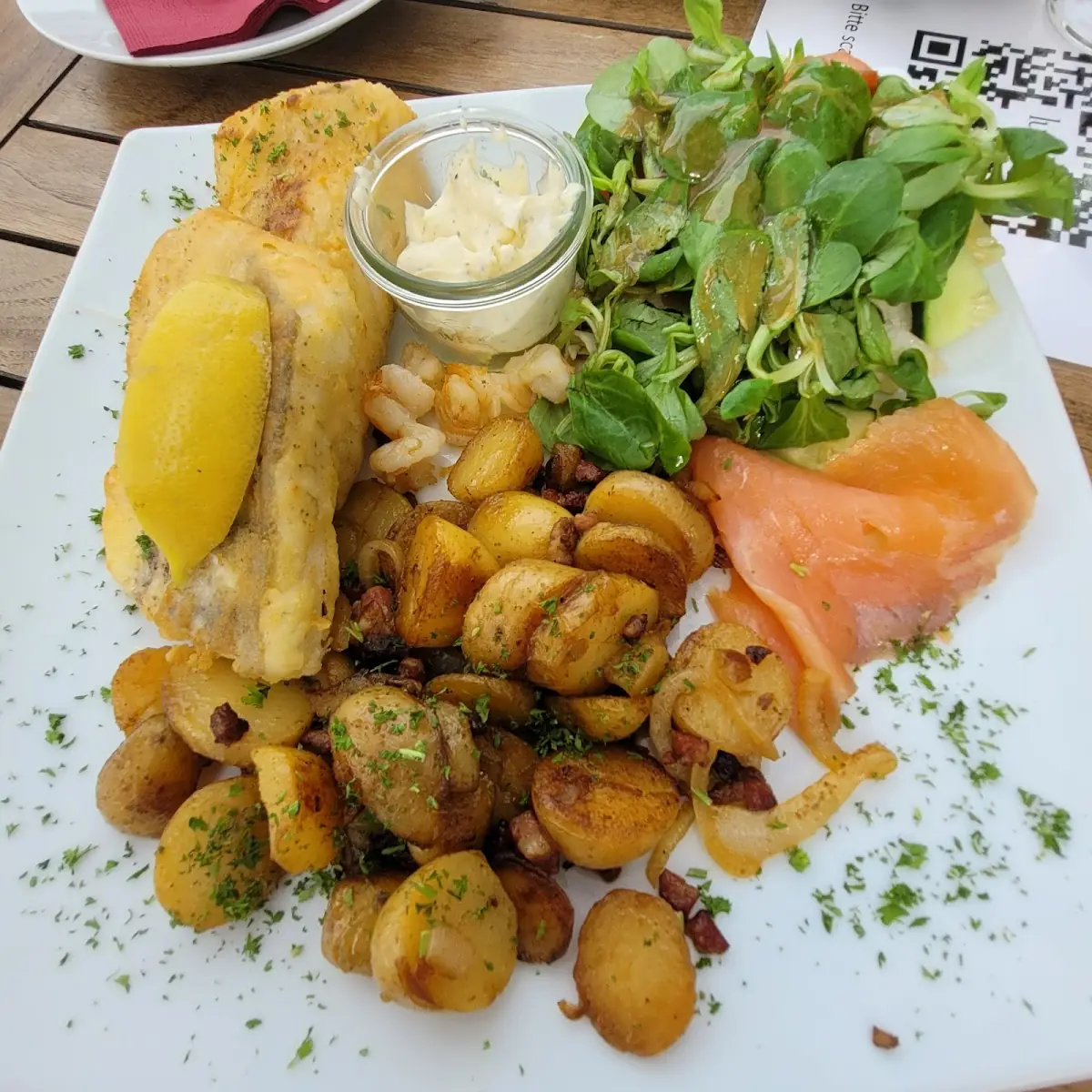 Zingster Fischplatte Für Einen