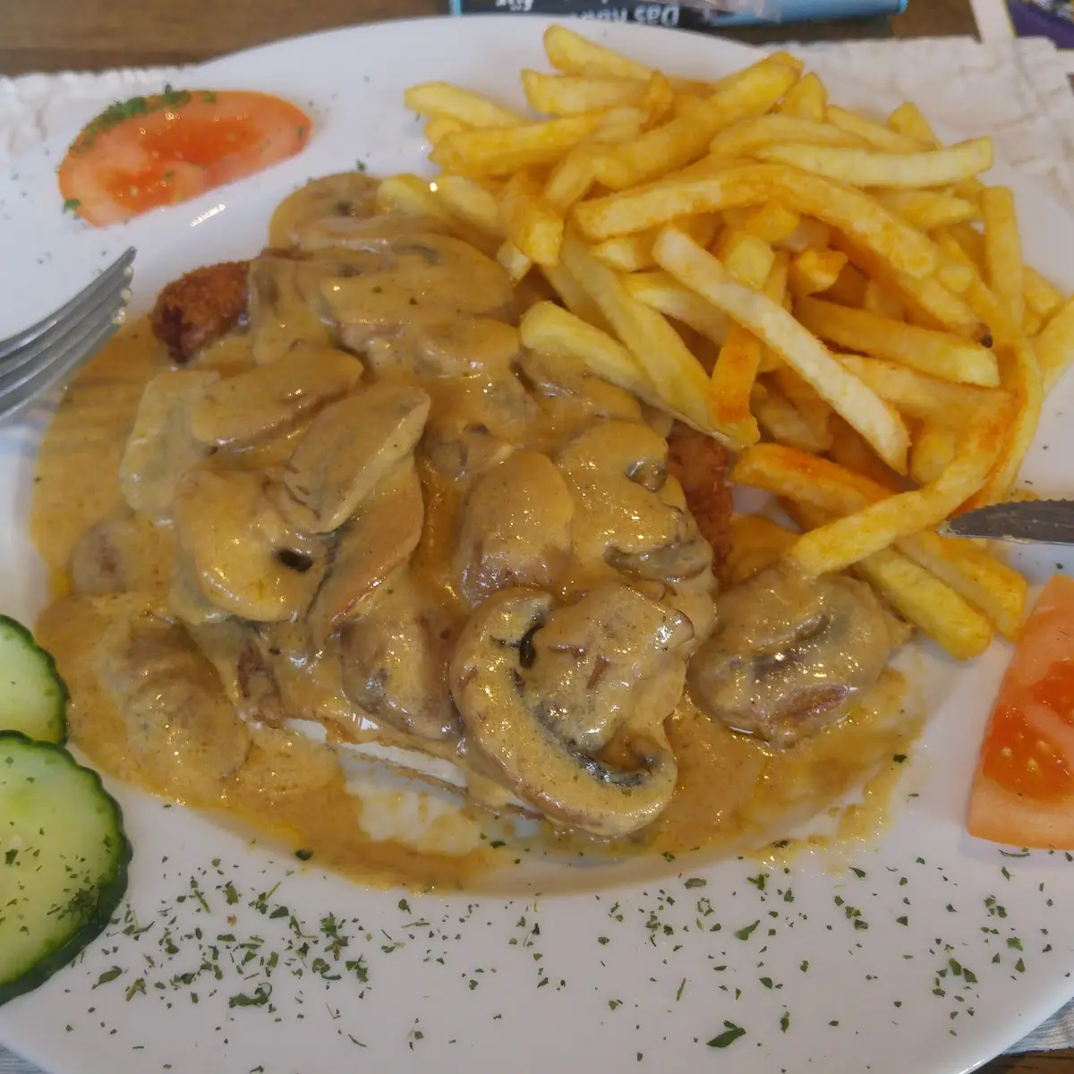 Champignonschnitzel