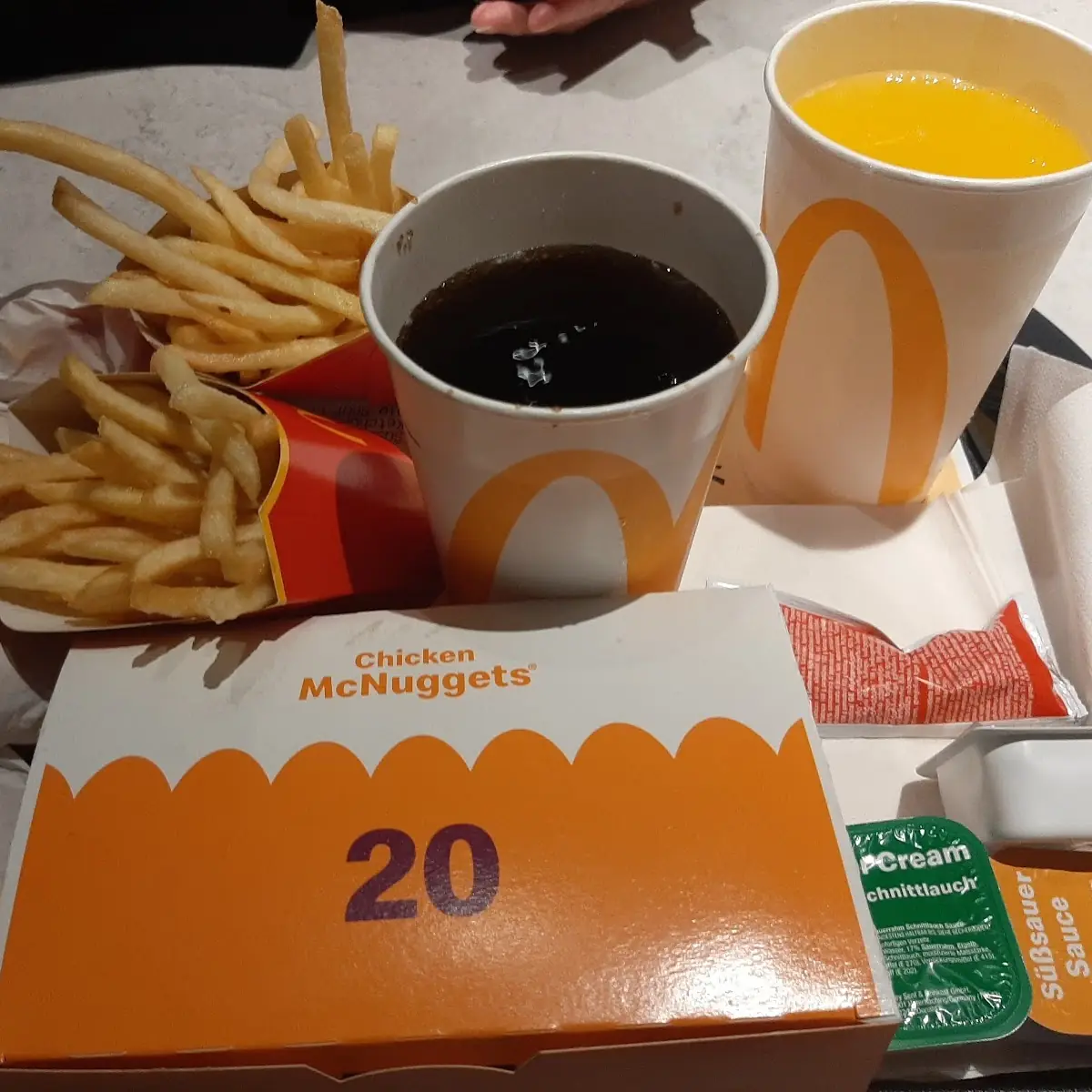 Mc Smart Menü 20 Chicken Nuggets