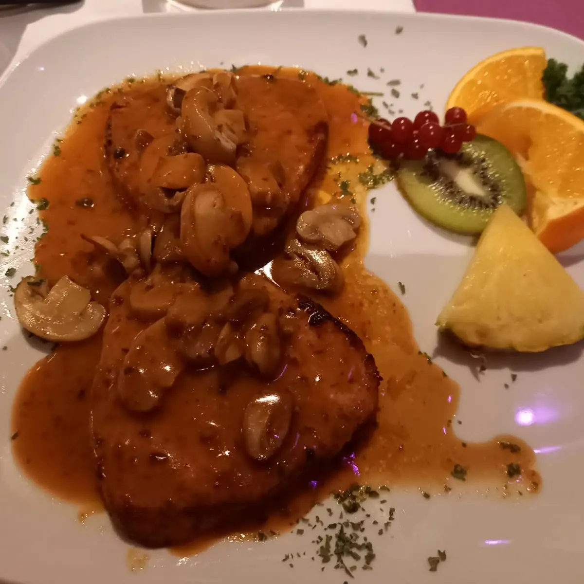 Jägerschnitzel