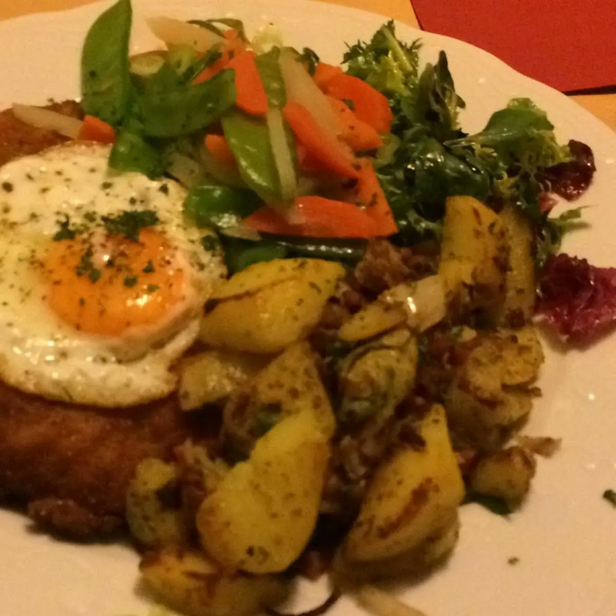 Hamburger Schnitzel Mit