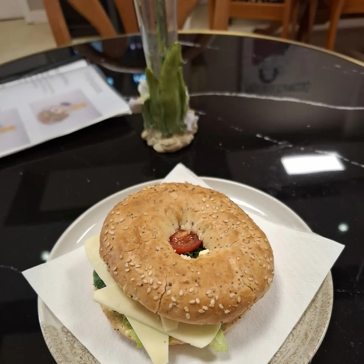 Bagel, Café Roman